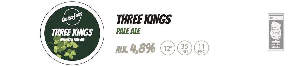 Three Kings - American Pale Ale